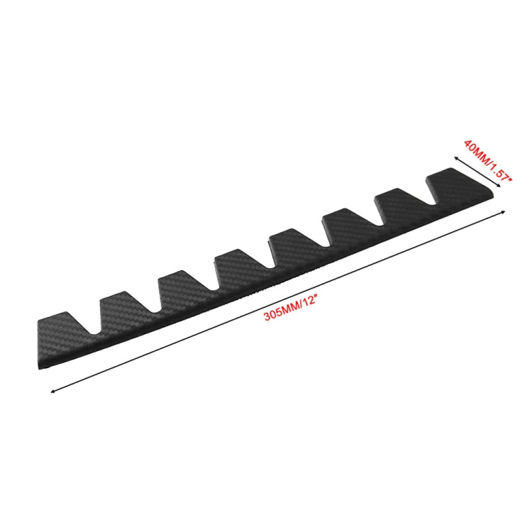 Car Modified Bumper Guard Kit Carbon Fiber Texture - Bumper by buy2fix | Online Shopping UK | buy2fix