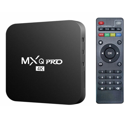 MXQ Pro 4K TV Box Rockchip RK3228A Quad Core CPU Android 7.1, 1GB+8GB wtih Remote Control, US Plug - RK3228A by buy2fix | Online Shopping UK | buy2fix