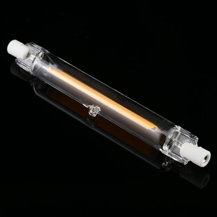 R7S 110V 13W 118mm COB LED Bulb Glass Tube Replacement Halogen Lamp Spot Light(3000K Warm Light) - LED Blubs & Tubes by buy2fix | Online Shopping UK | buy2fix