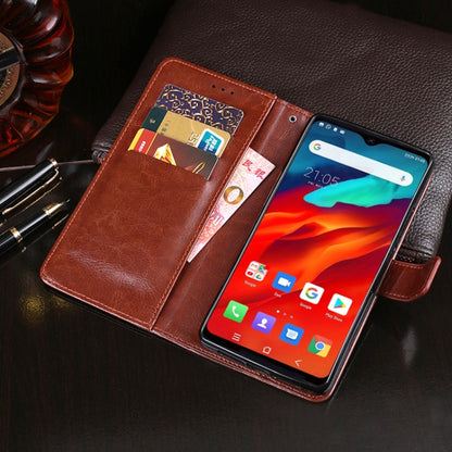 For Blackview A80 Plus idewei Crazy Horse Texture Horizontal Flip Leather Case with Holder & Card Slots & Wallet(Rose Red) - More Brand by idewei | Online Shopping UK | buy2fix