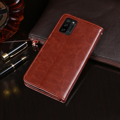 For Blackview A100 idewei Crazy Horse Texture Horizontal Flip Leather Case with Holder & Card Slots & Wallet(Rose Red) - More Brand by idewei | Online Shopping UK | buy2fix