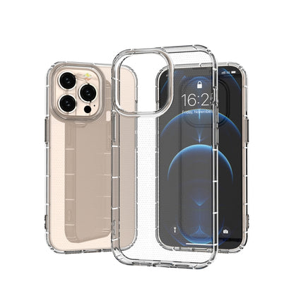 For iPhone 13 Pro Airbag Four-Corner Full Coverage Shockproof TPU Case (Transparent) - iPhone 13 Pro Cases by buy2fix | Online Shopping UK | buy2fix