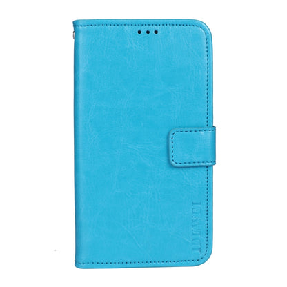 idewei Crazy Horse Texture Horizontal Flip Leather Case with Holder & Card Slots & Wallet For OPPO Realme GT Master(Sky Blue) - Realme Cases by idewei | Online Shopping UK | buy2fix