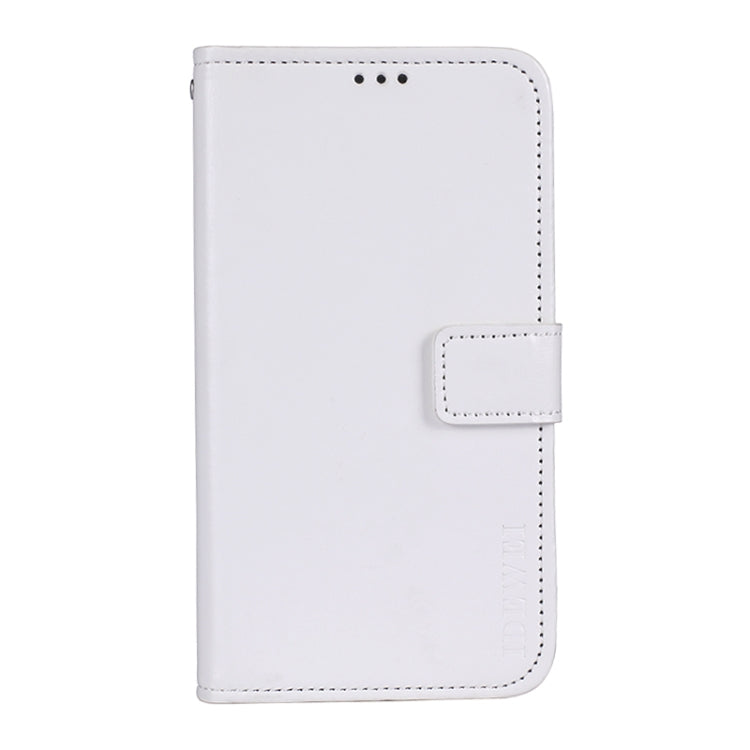 idewei Crazy Horse Texture Horizontal Flip Leather Case with Holder & Card Slots & Wallet For Motorola Edge 20 Pro(White) - Motorola Cases by idewei | Online Shopping UK | buy2fix