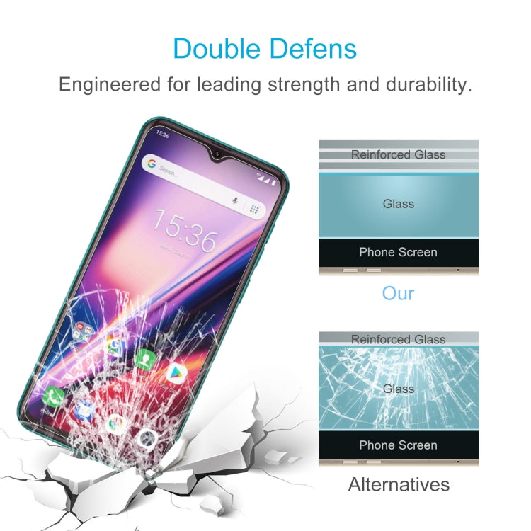 For Ulefone Note 7T 50 PCS 0.26mm 9H 2.5D Tempered Glass Film - Ulefone Tempered Glass by buy2fix | Online Shopping UK | buy2fix