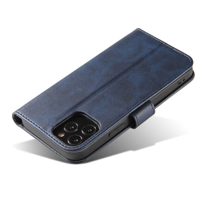 For iPhone 13 Pro Max Calf Texture Buckle Horizontal Flip Leather Case with Holder & Card Slots & Wallet (Blue) - iPhone 13 Pro Max Cases by buy2fix | Online Shopping UK | buy2fix