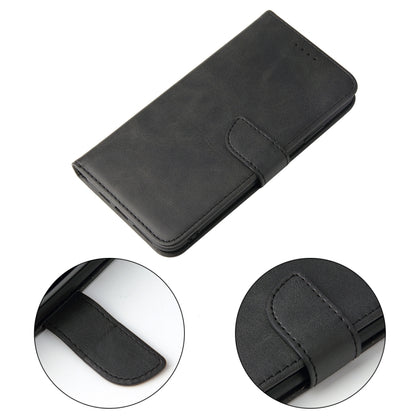 For iPhone X / XS Calf Texture Buckle Horizontal Flip Leather Case with Holder & Card Slots & Wallet(Black) - More iPhone Cases by buy2fix | Online Shopping UK | buy2fix