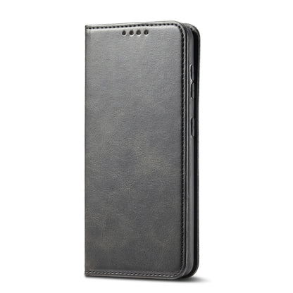 For LG V60 ThinQ 5G Calf Texture Magnetic Horizontal Flip Leather Case with Holder & Card Slots & Wallet(Black) - LG by buy2fix | Online Shopping UK | buy2fix