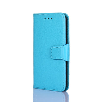 For Doogee X96 Pro Crystal Texture Horizontal Flip Leather Case with Holder & Card Slots & Wallet(Light Blue) - More Brand by buy2fix | Online Shopping UK | buy2fix