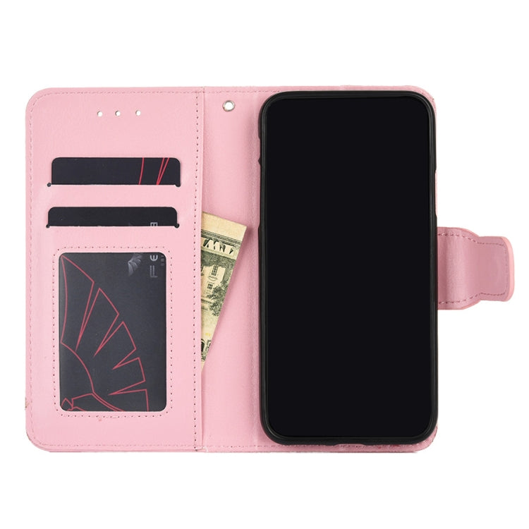 Crystal Texture Horizontal Flip Leather Case with Holder & Card Slots & Wallet For iPhone 11(Pink) - iPhone 11 Cases by buy2fix | Online Shopping UK | buy2fix