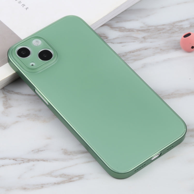 For iPhone 13 mini Camera Precision Hole PP Protective Case (Green) - iPhone 13 mini Cases by buy2fix | Online Shopping UK | buy2fix