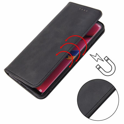 For Xiaomi Redmi 9 Calf Texture Magnetic Horizontal Flip Leather Case with Holder & Card Slots & Wallet(Black) - Xiaomi Cases by buy2fix | Online Shopping UK | buy2fix