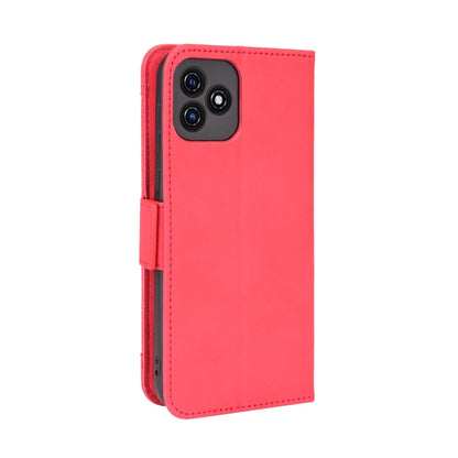 For Blackview Oscal C20 Skin Feel Calf Pattern Horizontal Flip Leather Case with Holder & Card Slots & Photo Frame(Red) - More Brand by buy2fix | Online Shopping UK | buy2fix