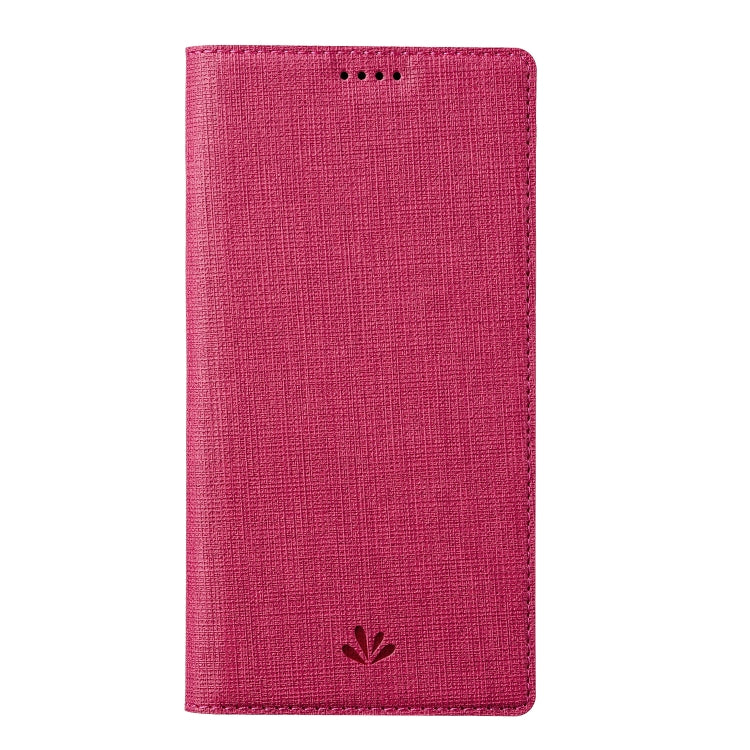 For iPhone 13 mini ViLi DMX Series Shockproof Magsafe Magnetic Horizontal Flip Leather Phone Case (Rose Red) - iPhone 13 mini Cases by ViLi | Online Shopping UK | buy2fix