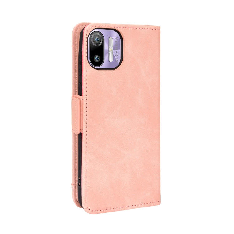 For Ulefone Note 6 / Note 6P Skin Feel Calf Pattern Leather Phone Case(Pink) - Ulefone Cases by buy2fix | Online Shopping UK | buy2fix