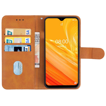 Leather Phone Case For Ulefone Note 8(Brown) - Ulefone Cases by buy2fix | Online Shopping UK | buy2fix