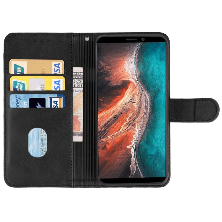 Leather Phone Case For Ulefone P6000 Plus(Black) - Ulefone Cases by buy2fix | Online Shopping UK | buy2fix