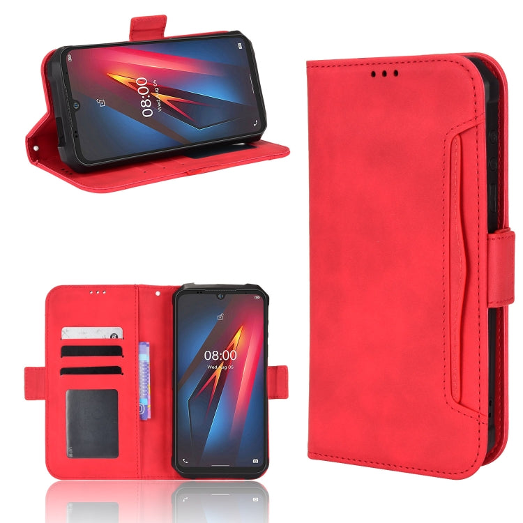 For Ulefone Armor 8 Skin Feel Calf Pattern Leather Phone Case(Red) - Ulefone Cases by buy2fix | Online Shopping UK | buy2fix