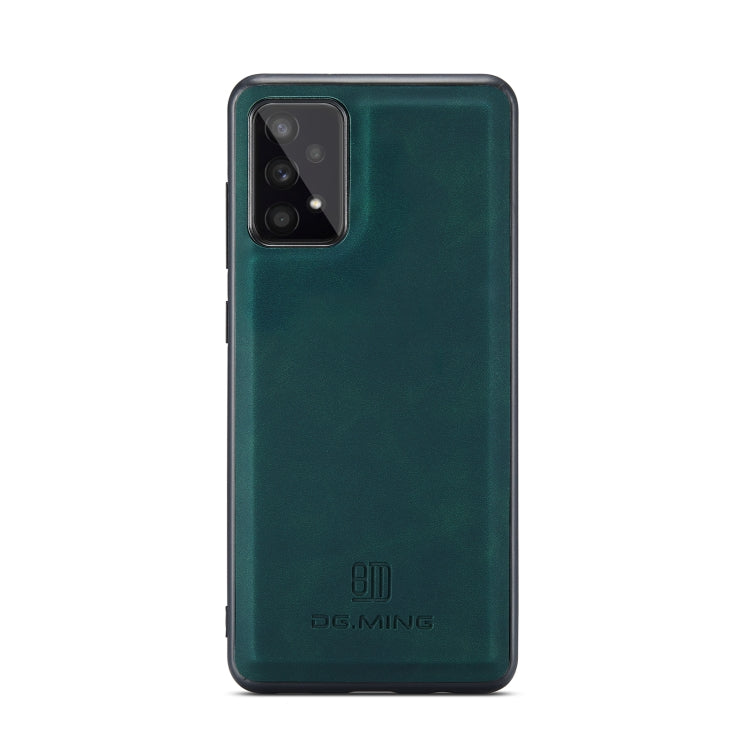 For Samsung Galaxy A53 5G DG.MING M2 Series 3-Fold Multi Card Bag Phone Case(Green) - Galaxy Phone Cases by DG.MING | Online Shopping UK | buy2fix