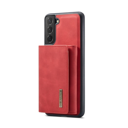 For Samsung Galaxy S22+ 5G DG.MING M1 Series 3-Fold Multi Card Wallet Phone Case(Red) - Galaxy S22+ 5G Cases by DG.MING | Online Shopping UK | buy2fix