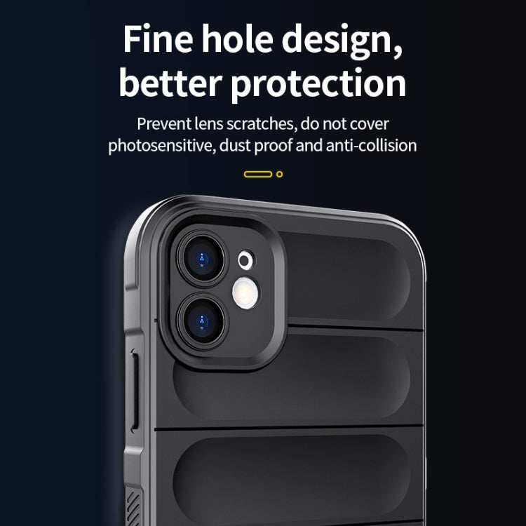 For iPhone 11 Pro Max Magic Shield TPU + Flannel Phone Case (Black) - iPhone 11 Pro Max Cases by buy2fix | Online Shopping UK | buy2fix