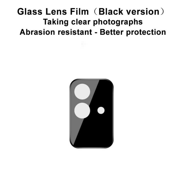 For OPPO Realme Narzo 50i IMAK Rear Camera Lens Glass Film Black Version - For OPPO by imak | Online Shopping UK | buy2fix