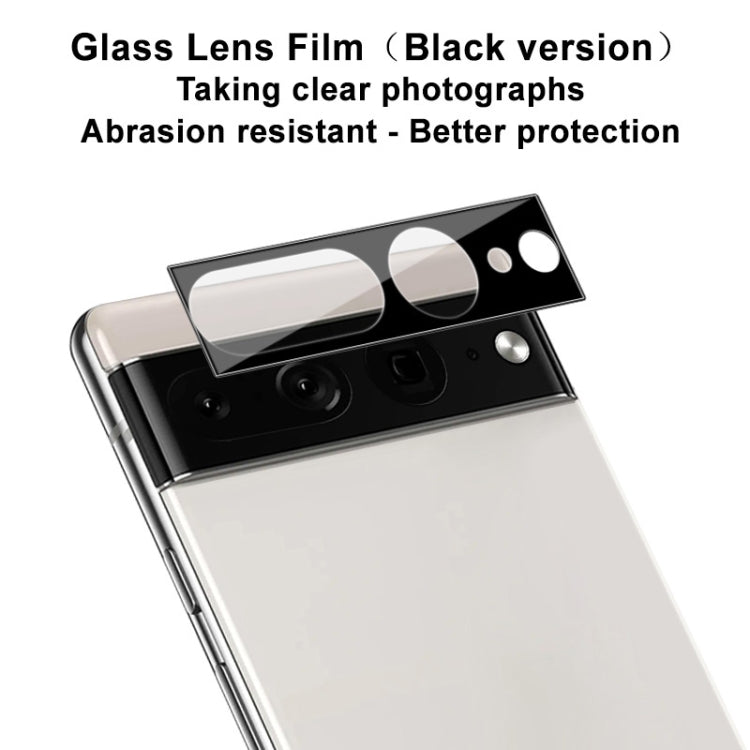 For Google Pixel 7 Pro 5G IMAK Rear Camera Lens Glass Film Black Version - Other by imak | Online Shopping UK | buy2fix