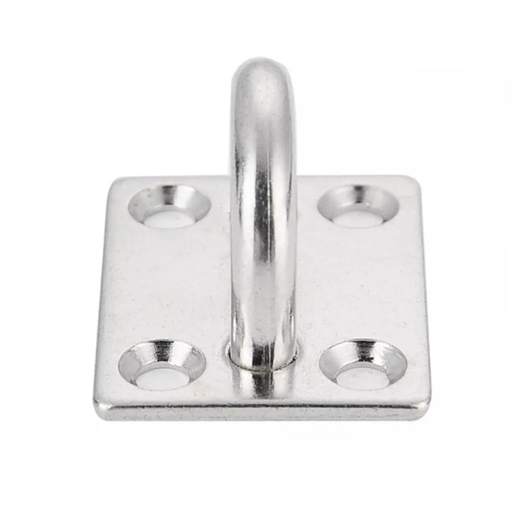 5 PCS 6mm 316 Stainless Steel Ship Square Door Hinges Buckle - Marine Accessories & Parts by buy2fix | Online Shopping UK | buy2fix