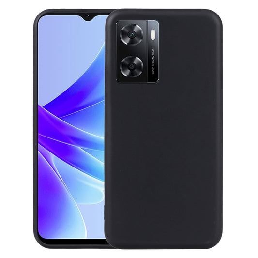 For OPPO A57s TPU Phone Case(Black) - OPPO Cases by buy2fix | Online Shopping UK | buy2fix