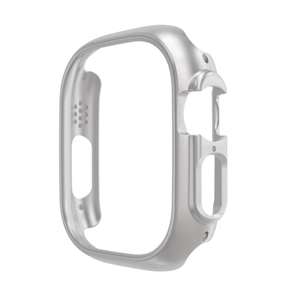 PC Hollow Protective Case For Apple Watch Ultra 49mm / Apple Watch Ultra 2 49mm(Silver) - Watch Cases by buy2fix | Online Shopping UK | buy2fix