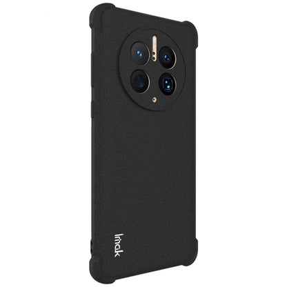 For Huawei Mate 50 imak All-inclusive Shockproof Airbag TPU Case(Matte Black) - Huawei Cases by imak | Online Shopping UK | buy2fix