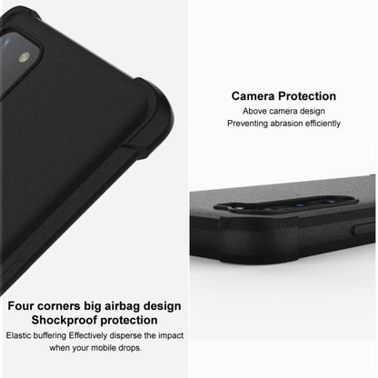 For Google Pixel 7 5G imak All-inclusive Shockproof Airbag TPU Case(Matte Grey) - Google Cases by imak | Online Shopping UK | buy2fix