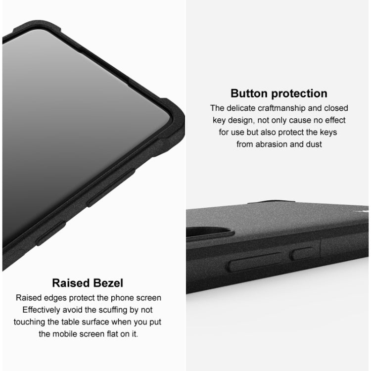 For Samsung Galaxy A04 4G imak Shockproof Airbag TPU Phone Case(Matte Grey) - Galaxy Phone Cases by imak | Online Shopping UK | buy2fix