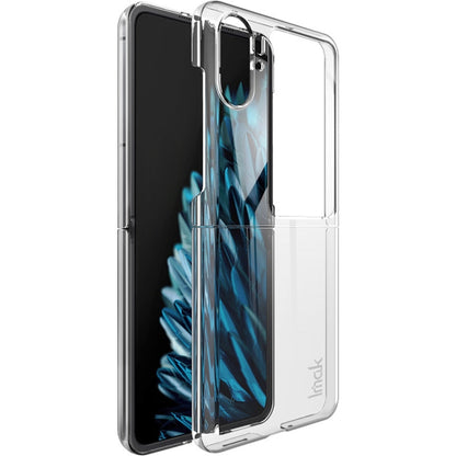For OPPO Find N2 Flip 5G imak Wing II Pro Series Wear-resisting Crystal Phone Case(Transparent) - OPPO Cases by imak | Online Shopping UK | buy2fix
