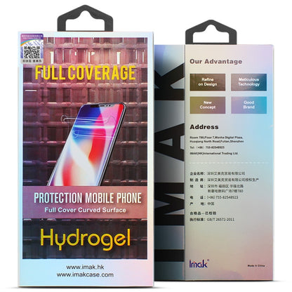 For Xiaomi 13 Pro 5G 2pcs imak Curved Full Screen Protector Hydrogel Film Back Protector - 13 Pro Tempered Glass by imak | Online Shopping UK | buy2fix