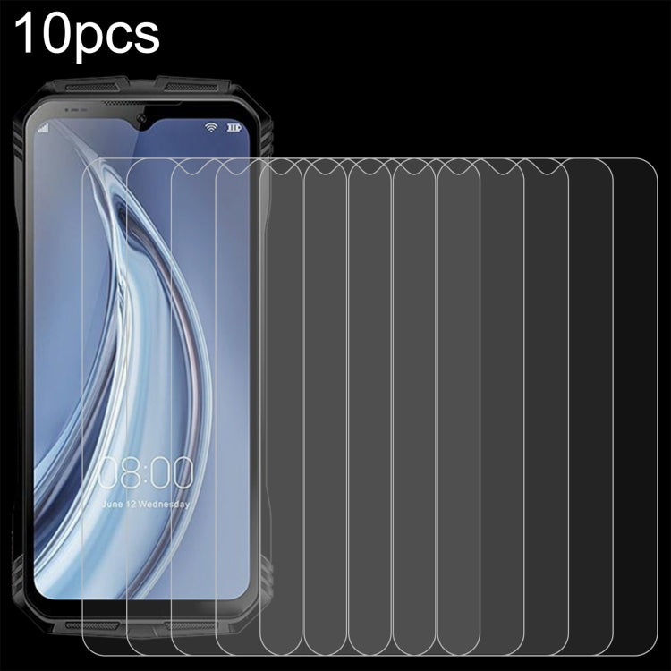 For Doogee S100 Pro 10 PCS 0.26mm 9H 2.5D Tempered Glass Film - For Doogee by buy2fix | Online Shopping UK | buy2fix