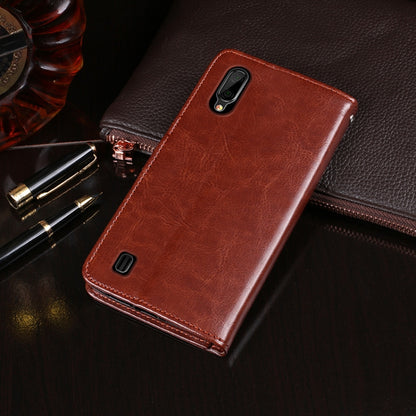 For Blackview BV6100 idewei Crazy Horse Texture Horizontal Flip Leather Case with Holder & Card Slots & Wallet(Brown) - More Brand by idewei | Online Shopping UK | buy2fix