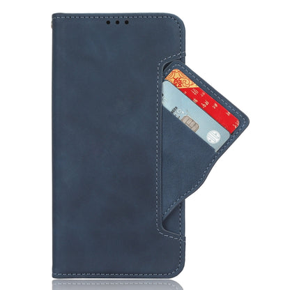 For Ulefone Note 14 Skin Feel Calf Texture Card Slots Leather Phone Case(Blue) - Ulefone Cases by buy2fix | Online Shopping UK | buy2fix