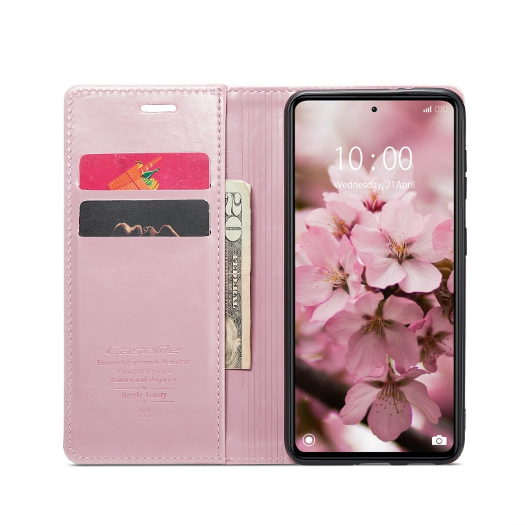 For Xiaomi Redmi Note 12 Pro+ 5G CaseMe 003 Crazy Horse Texture Leather Phone Case(Rose Gold) - Xiaomi Cases by CaseMe | Online Shopping UK | buy2fix