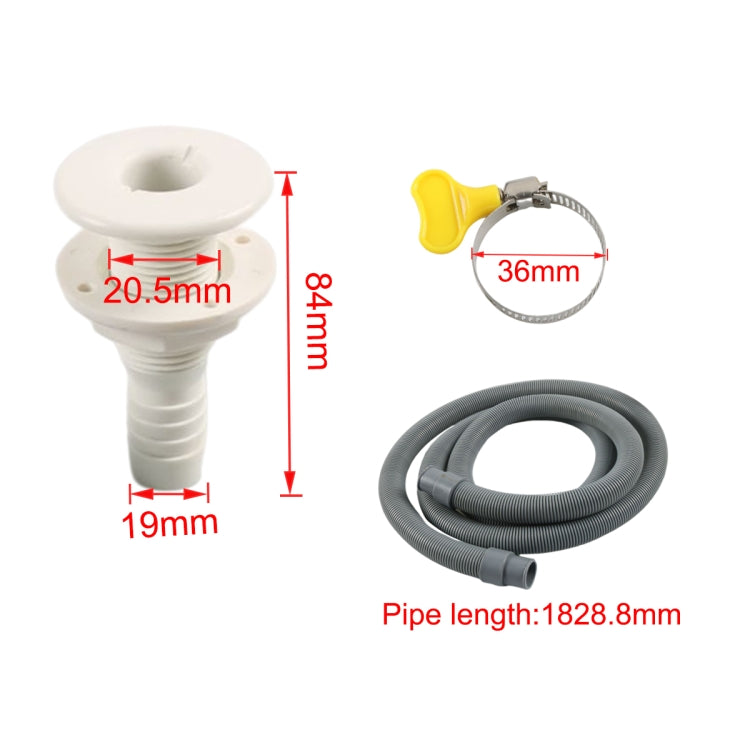 A7989 3/4 inch Bilge Pump Mounting Kit - Marine Accessories & Parts by buy2fix | Online Shopping UK | buy2fix