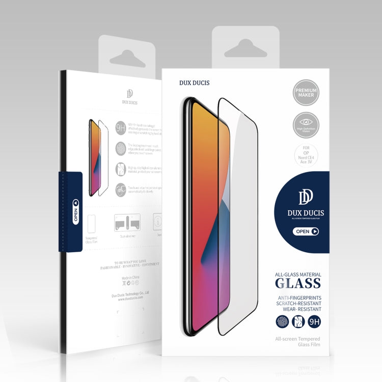 For OnePlus Nord CE4/Ace 3V 10pcs DUX DUCIS 0.33mm 9H Medium Alumina Tempered Glass Film - OnePlus Tempered Glass by DUX DUCIS | Online Shopping UK | buy2fix