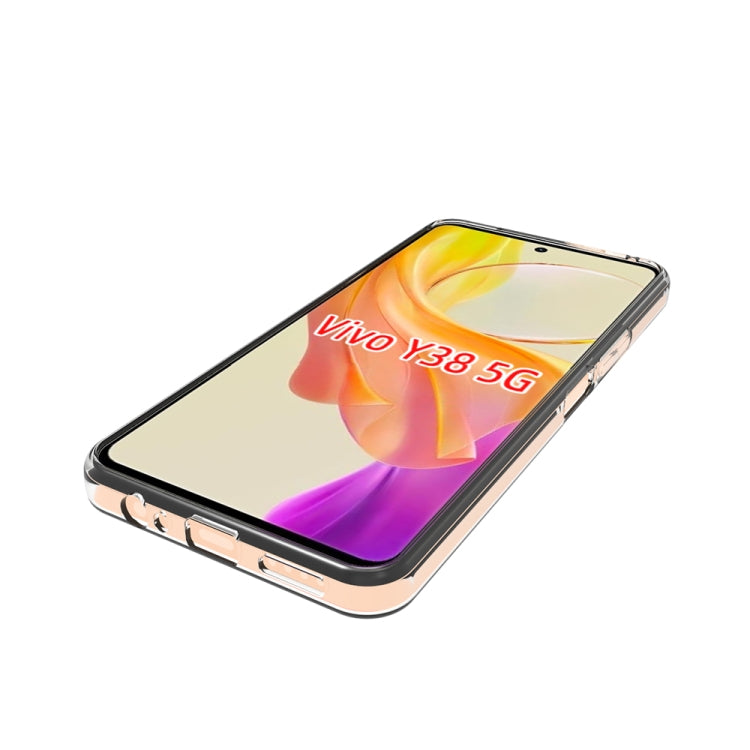 For vivo Y38 5G Waterproof Texture TPU Phone Case(Transparent) - vivo Cases by buy2fix | Online Shopping UK | buy2fix