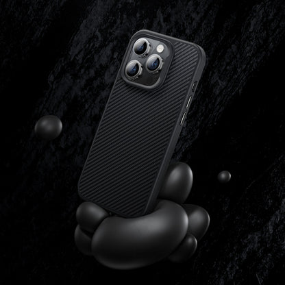 For iPhone 14 Pro Benks 600D MagSafe Kevlar Carbon Fiber Shockproof Phone Case(Black) - iPhone 14 Pro Cases by Benks | Online Shopping UK | buy2fix