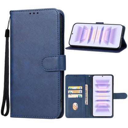 For Xiaomi Redmi K70 Pro Leather Phone Case(Blue) - K70 Pro Cases by buy2fix | Online Shopping UK | buy2fix