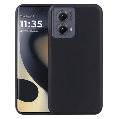 For Motorola Edge 2024 TPU Phone Case(Black) - Motorola Cases by buy2fix | Online Shopping UK | buy2fix