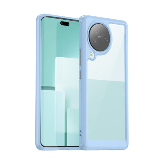 For Xiaomi Civi 3 Colorful Series Acrylic Hybrid TPU Phone Case(Blue) - Xiaomi Cases by buy2fix | Online Shopping UK | buy2fix