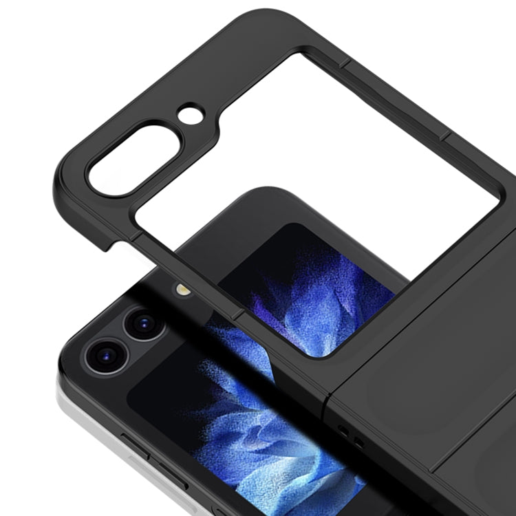 For Samsung Galaxy Z Flip5 Skin Feel Magic Shield Shockproof Phone Case(Orange) - Galaxy Z Flip5 Cases by buy2fix | Online Shopping UK | buy2fix