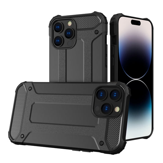 For iPhone 15 Pro Max Magic Armor TPU Phone Case(Black) - iPhone 15 Pro Max Cases by buy2fix | Online Shopping UK | buy2fix