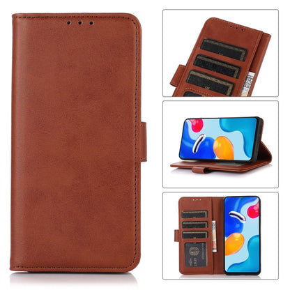 For iPhone 16 Cow Texture Leather Phone Case(Brown) - iPhone 16 Cases by buy2fix | Online Shopping UK | buy2fix