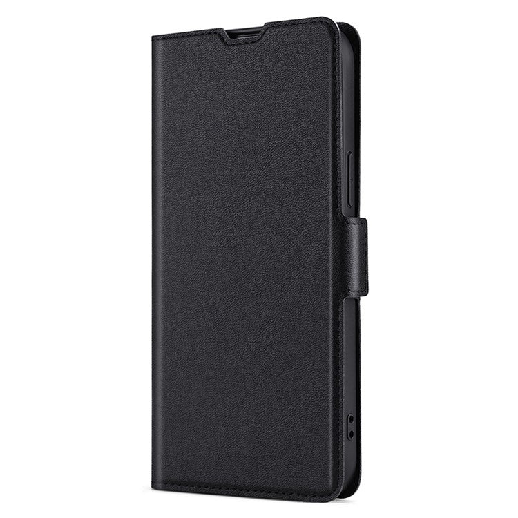 For Infinix Note 40 Pro 4G Ultra-thin Voltage Side Buckle Horizontal Flip Leather Phone Case(Black) - Infinix Cases by buy2fix | Online Shopping UK | buy2fix